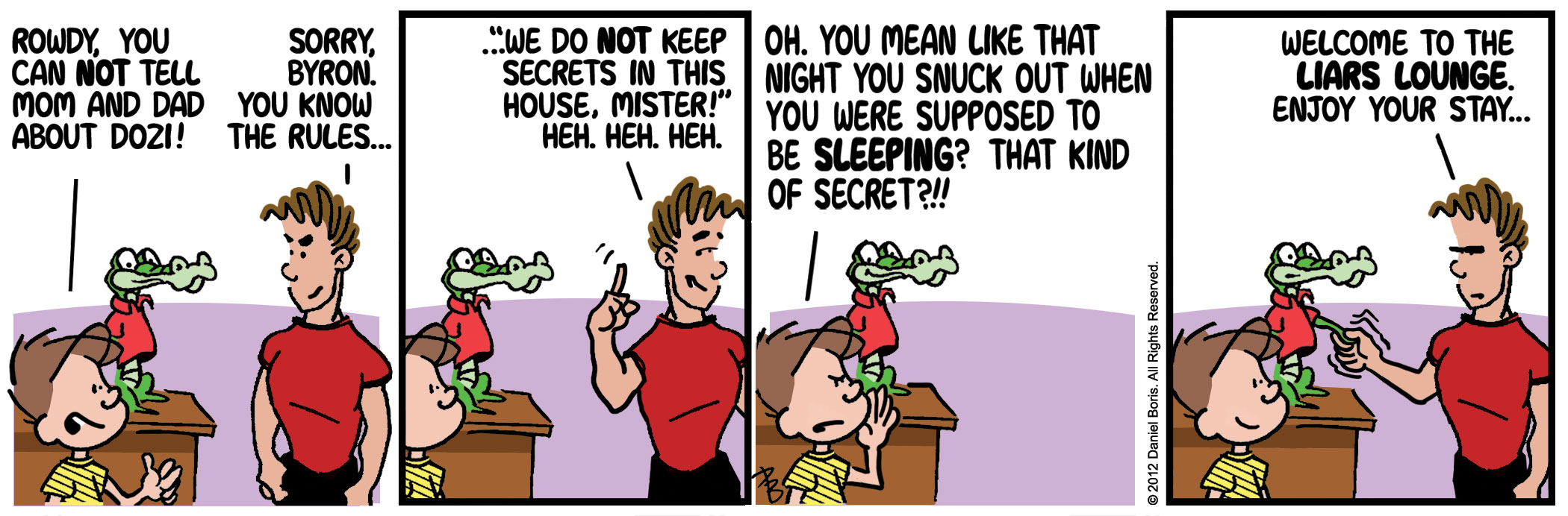 Hoxwinder Hall comic published 2010-10-04