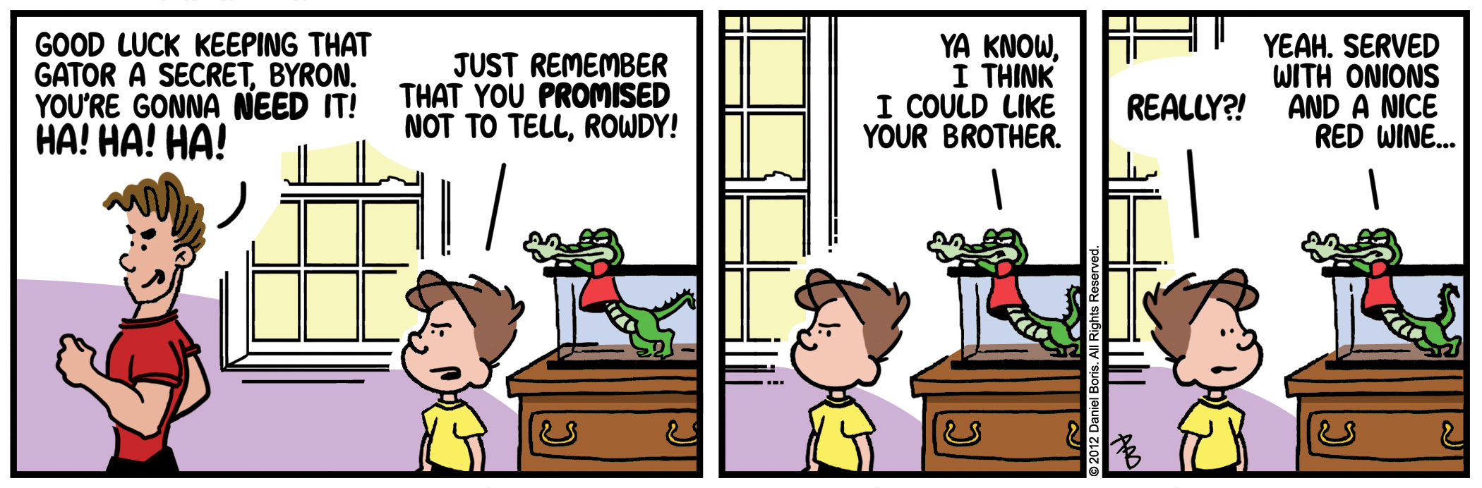 Hoxwinder Hall comic published 2010-10-06