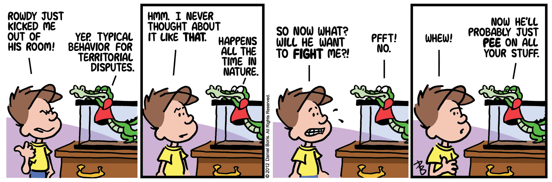 Hoxwinder Hall comic published 2010-12-18
