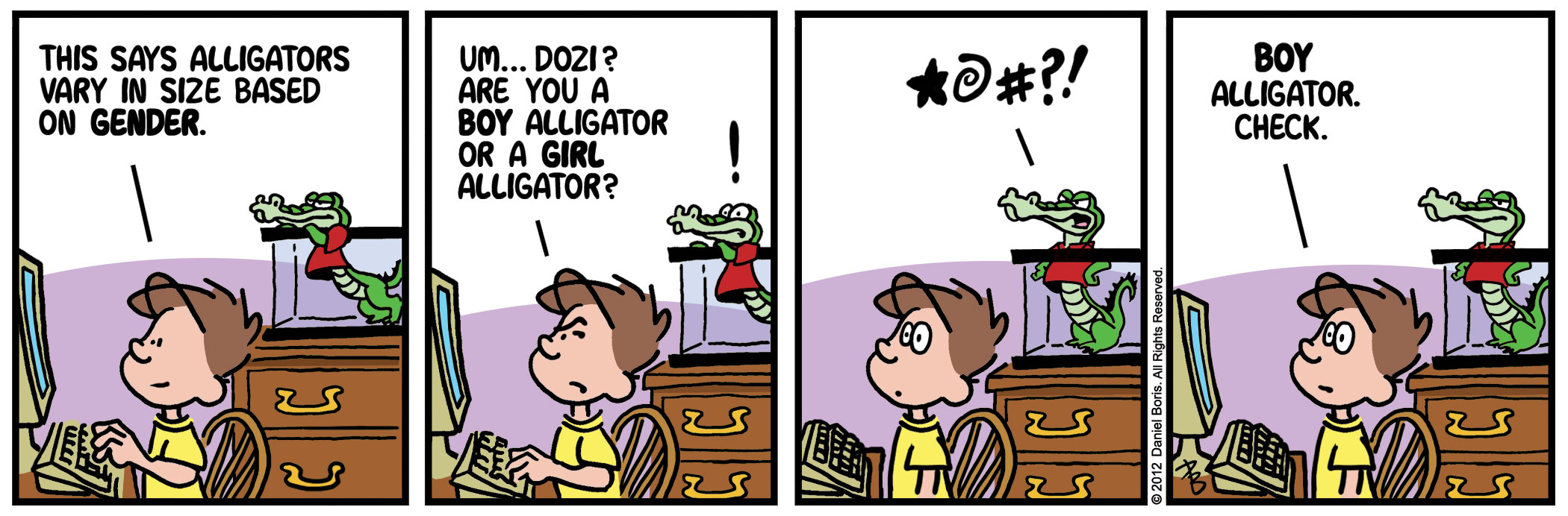 Hoxwinder Hall comic published 2011-01-31