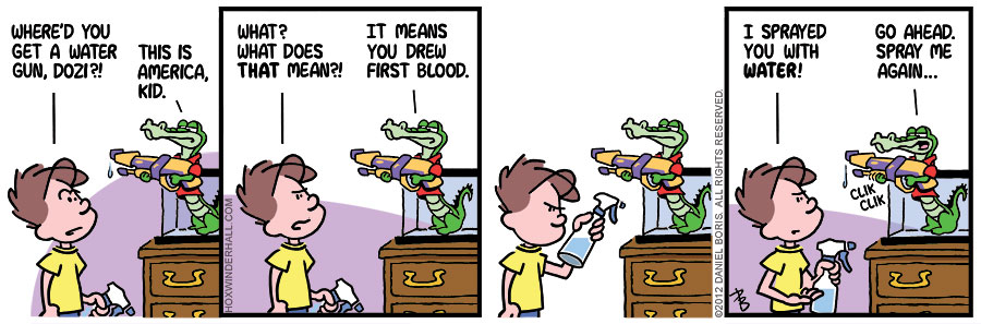Hoxwinder Hall comic published 2012-03-04