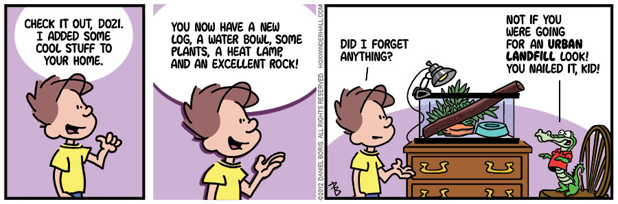 Hoxwinder Hall comic published 2012-05-18