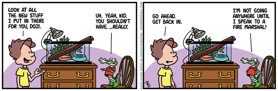 Hoxwinder Hall comic published 2012-05-19