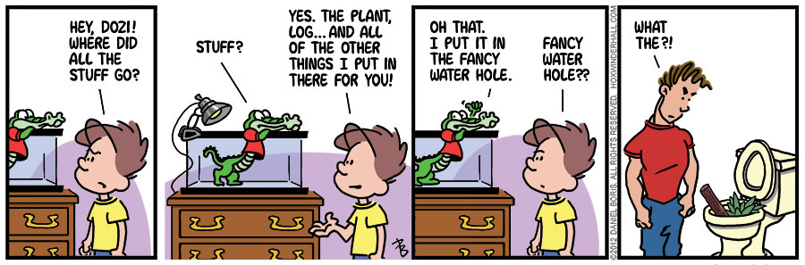 Hoxwinder Hall comic published 2012-06-06