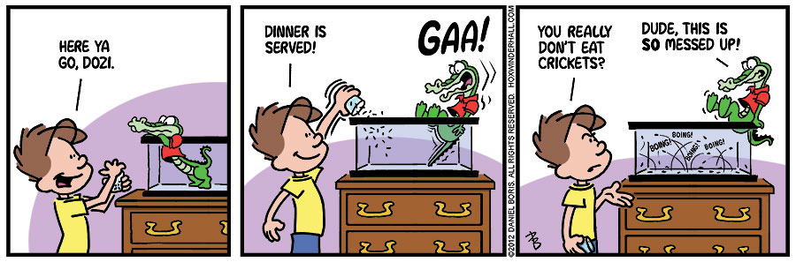 Hoxwinder Hall comic published 2012-08-17