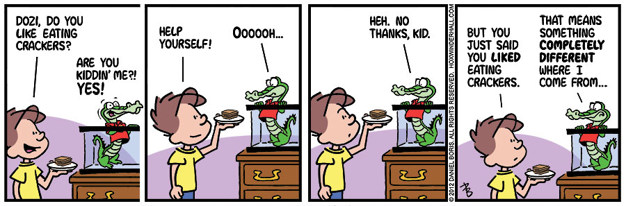 Hoxwinder Hall comic published 2012-09-03