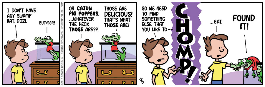 Hoxwinder Hall comic published 2012-09-24