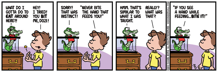 Hoxwinder Hall comic published 2012-11-03