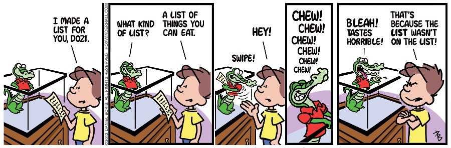 Hoxwinder Hall comic published 2012-11-17