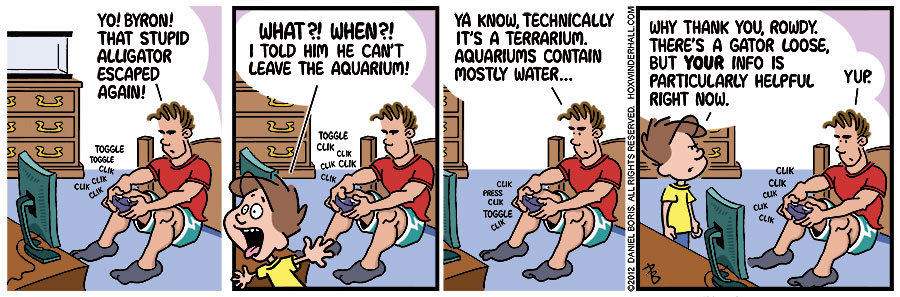 Hoxwinder Hall comic published 2012-12-13