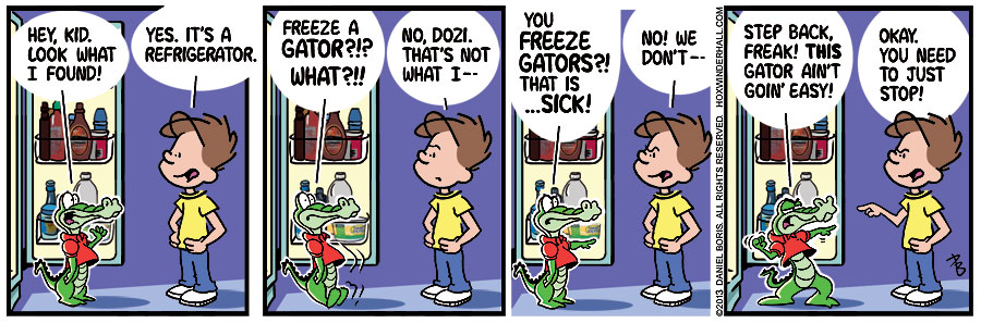 Hoxwinder Hall comic published 2013-01-21