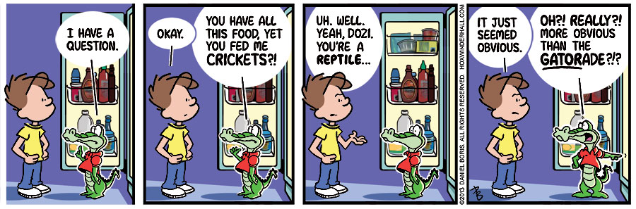 Hoxwinder Hall comic published 2013-01-30
